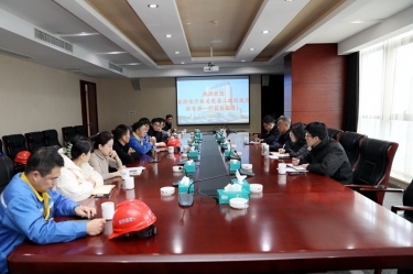 浙江省经信厅机关党委二级巡视员孙自强一行莅临bwin必赢亚洲官方网站纸业开展岁末年初安全生产督导