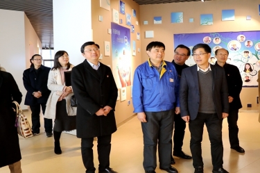 2020年1月3日，时任浙江省民政厅党组成员、副厅长江宇莅临bwin必赢亚洲官方网站纸业调研企业发展情况、党建工作